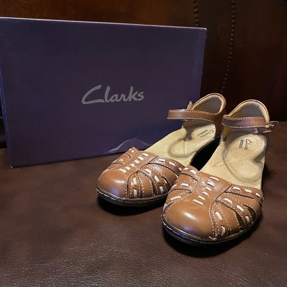Tan sandals